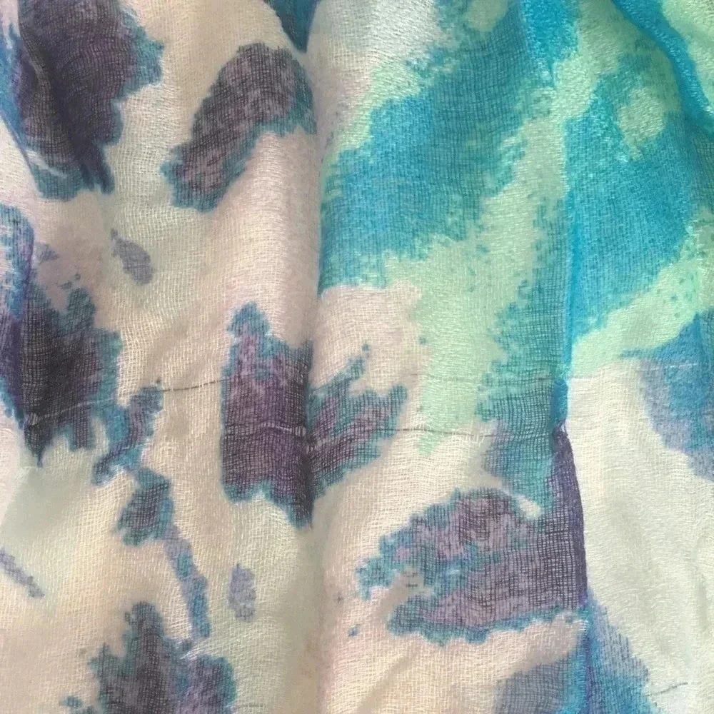 Scarf with Makeup Purse